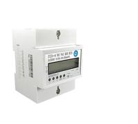 4P 10(100) A three phase Din rail KWH Watt hour din-rail meter LCD 3 * 230/400V 3 * 120/208V 3 * 220/380V 2 * 120/208V 50Hz 60Hz MQXFCZUX(3X120V 208V 60Hz)