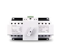 4P 125A 3 phase 4 wire 230V MCB type Dual Power Automatic transfer switch TOQ3-4P/125 PV city power Generator AUOQKQUT