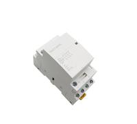 4P 16-25A 220V 230V 50/60Hz Rail Domestico Modulare Conttor Switch Controller 4NO 4 2NO 2 Home Hotel(25A-2NO2NC)