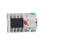 4P 220V AC 8kA Din Rail ATS Switches Uninterrupted Power Dual Power Automatic Transfer Switch 63A 100A AUOQKQUT(63A)