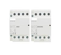 4P 63A 4NO or 2NC2NO 220V/230V 50/60HZ Din Rail Household AC Modular Contactor RUAJOGYNVM(4P 63A 2NO2NC 220V)