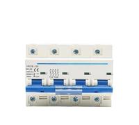 4P AC 400V MCB Circuit Breaker Miniature Main Switch D Curve Mater Switch 80A 100A 125A YRCB-125 MQXFCZUX(100A)