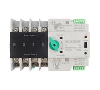 4P Dual Power per ats Switch 400V per Solar PV 4P Dual Power (25A) | Supporta 25A, 32A, 63A, compatibile con inverter, perfetto per sistemi solari residenziali e backup