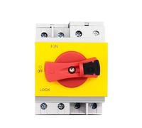 4P PV DC 1200V 32A Din Rail Solar Rotating Handle Isolator Rotary Switch Disconnector For Solar distribution box MQXFCZUX