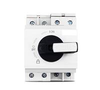 4P PV DC 1200V 32A Din Rail Solar Rotating Handle Isolator Rotary Switch Disconnector For Solar IDGTTLDF