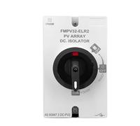 4P PV DC 1200V 32A IP66 Waterproof Solar Rotating Handle Isolator Rotary Switch Disconnector For Solar distribution box