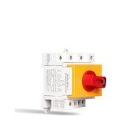 4P PV Solar DC Isolator Switch 1000V 32A Din Rail Rotary Switch Disconnector for Solar Rotating Handle EKD6-DB32-4 CZAOINCU