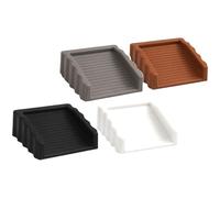 4pack Pratico Robusto In Gomma Robusta Fermata Con Doppi Disegni Antivento Adatti Per I Tappi Per Porte Antivento Casa E Professionale
