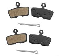 4Pair Semimetallic Pastiglie Freno Bicicletta per SRAM DH Quattro Pistoni e Code R 2011 2014 Freni a Disco con Maggiore Dissipazione del Calore e Lunga Durata