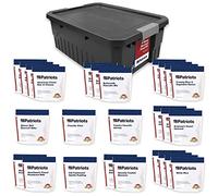 4Patriots - Kit di sopravvivenza per 4 settimane: approvvigionamento alimentare di emergenza progettato per durare 25 anni, 192 porzioni