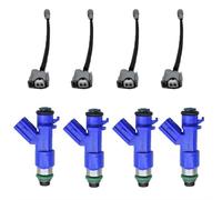 4Pc 410Cc RDX Iniettore Carburante Con Tappi Per Le Orecchie 16450RWCA01 Per Acura 07-12 Per Civic Per Integra RSX K20 K24 B16 B18 16450-RWC-A01 Benzina Iniettore