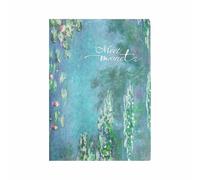 4PC-A4 Pittura a Olio Scenario Linea Blocco note Studente Classroom Notebook-Water Lily