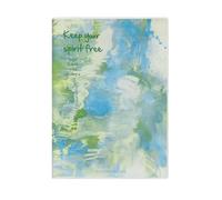 4PC-a5 Cartoon Rubber Sleeve Notebook per Students-Love Song in primavera