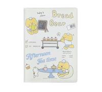 4PC-A5 Creativo Piccolo Fresco Ufficio Linea Orizzontale Retro Letterario Notebook-Tea Time