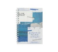 4pc-A6 Portatile Hand Coil Notebook Record Vita Notebook-Frammenti poetici: Stile 2