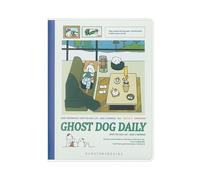 4PC-A7 Mini Minimalista Gomma Sleeve Portatile Diario Pocket Book-Snowy Day