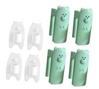 4Pc Baby Door Guard Sicurezza Dito Protezioni Tappi Cartoon Bear Finger Protector per Bambini Bambini Nursery Protezioni