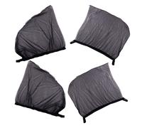 4pc Car Side Window Mesh Shades UV Privacy Protection SUV Mosquito Net