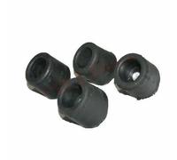 4pc Nero Anteriore Parabrezza A Cappuccio Cofano Paraurti Gomma Per Jeep Willys