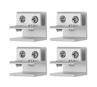 4pcs 10-12mm clip in 90 ° C mettaglino morsetto in lega di