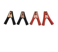 4pcs 100A Elettrico Coccodrillo Clip Isolato Test 4pcs 100A | Ganasce placcate in rame, corrente elevata 100A, guscio isolato in PVC, funzionamento sicuro, conducibilità affidabile