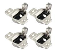 4Pcs 110 Gradi Vite in Compatto 33 Cerniera In Acciaio Inox Aperto Laterale Armadietto Cerniere Ad Alte Prestazioni Armadietto Ad Alte Prestazioni Armadietto