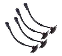 4Pcs 12 LED Luci Griglia Anteriore In Plastica, Ambra, Fit Dodge Ram