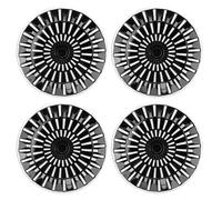 4PCS 14 Pollici Set di Copriruota 14 Inch Set di Copricerchi 14in Copriruota Universali in ABS con Design a Scatto per Felicia