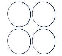 4pcs 16 Pollici in Alluminio con Bordo per Bordo per Bordo Anello Protettore, a Forma di Bordo per Ruote per Auto con Adattamento Universale, Design Elegante Che Migliora la Moda