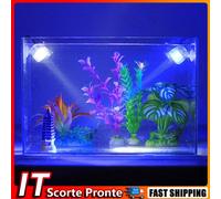 4pcs 1W Mini Waterproof Aquarium LED Fish Tank Submersible Lamp(Colorful)