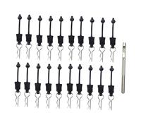 4pcs/20pcs Clip metallico per di corpo Facile da installare Pin per pin Rc di