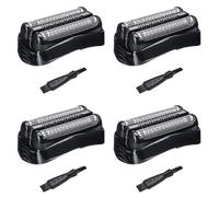 4Pcs 21B Sostituzione Testa della Stagnola del Rasoio per 3 Serie 300S 3018049 [EEK: A]