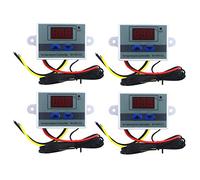 4Pcs 220V AC Digital Led Regolatore di Temperatura Xh-W3001 per Incubatore Interruttore di Raffreddamento Termostato Sensore