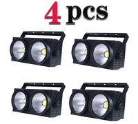 4PCS 220W 2IN1 LED COB Freddo Bianco Caldo Illuminazione Inondazione Blinder Pubblico Illuminazione Festa di Nozze Bar DMX Illuminazione Scenica Disco Bar