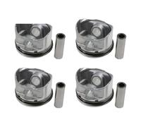 4pcs 23410-23710 2341023710 Anelli a pistone impostabile compatibile con il motore G4GC da 2,0 litri adatta a veicoli per l'anno modello 2000-2012 tra cui Tucson e Soul