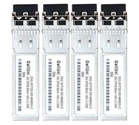 4Pcs 25G SFP28 Multi-Mode SFP+ modulo di fibra ricetrasmettitore di rete, SR MM850nm 100m, LC duplex per switch data center, router, firewall, server ecc.,