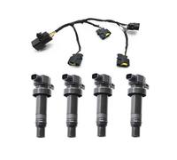 4Pcs 27301-2B010 Ignition Coil with Line for IX35 IX20 I30 Soul Ceed High Performance Coil Assembly