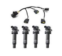 4Pcs 27301-2B010 Ignition Coil with Line for IX35 IX20 I30 Soul Ceed High Performance Coil Assembly