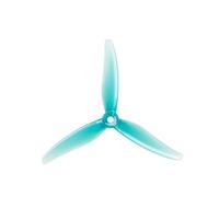 4pcs 2PAIRS 51466 V2 5inch 3 Propetti di eliche compatibili con Droni FPV Droni Brushless 6 colori incluso Yellow(2Pairs Wave Blue)