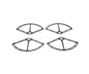 4PCS 3 6 8 pollici Anello dell'elica Guardia anticollisione Cerchio Prop Protector compatibile con telaio FPV 140 250 300 330 380(6inch)