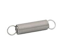 4Pcs 304 1.2 * 10/12*L .2mm Stainless Steel Dual Hook Small Tension Spring Outer Dia 10mm 12mm Length 40-100mm(100mm,12mm)