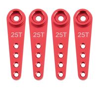4PCS 37Mm 25T Metallo Estensione Braccio Sterzo Clacson per RC Auto, Cingolato