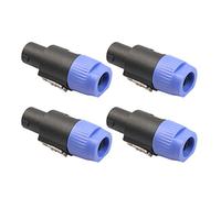 4pcs 4 Spina Twist Connettore Cavo Per Neutrik Speakon NL4FC Controller Per Switch Lite