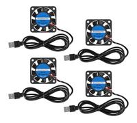 4pcs 40mm USB Brushless Ventola di Raffreddamento 40mm X10mm DC 5V Silenziosa Ventola di Raffreddamento 4010 Mini Ventilatore del Computer per Piccoli Elettrodomestici Serie Sostituzione