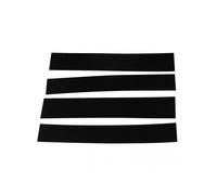 4pcs 4D Style Pillar Post Trim Gloss Black Mirror Surface Pillar Molding Sticker Replacement for Escalade 2007â2014