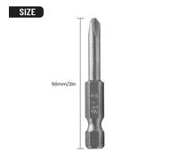 4pcs 50mm Y1 Y2 Y Punta Cacciavite Bit Set Attacco Esagonale Magnetico A