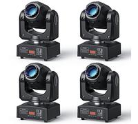 4PCS 60W Teste Mobili LED 8 Gobo 8 colori RGBW 9/11CH Luce da discoteca Beam Moving Head per Feste Discoteca Matrimoni Club Natale