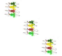 4pcs 8cm/6.2g Accessori per la pesca a forma di artificiale ( casuale)