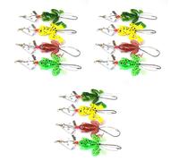 4pcs 8cm/6.2g Accessori per la pesca a forma di artificiale ( casuale)