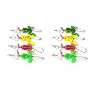 4pcs 8cm/6.2g Accessori per la pesca a forma di artificiale ( casuale)